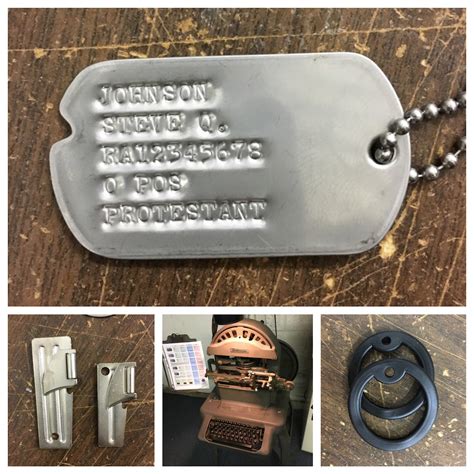 Where dog tags are worn on the body, dog tags have traditionally been worn around the neck and/or laced into the combat boot. U.S. Military Dog Tags with Notch (WWII-Early Vietnam)