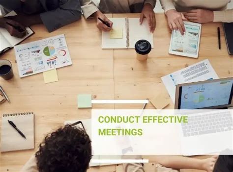 How To Conduct A Meeting And Structure Meeting Minutes