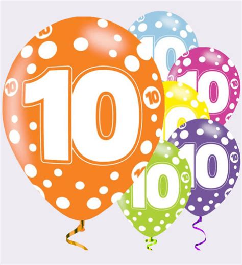10 Birthday Clipart