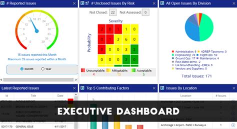 Operational Risk Management Dashboard 7aa