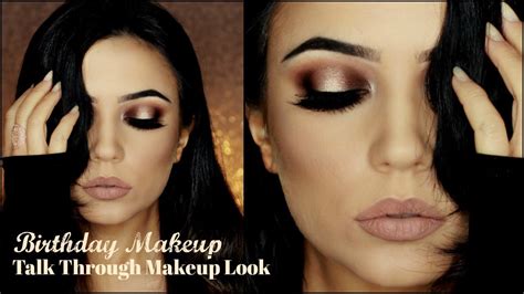 birthday makeup tutorial halo dramatic makeup themakeupchair youtube