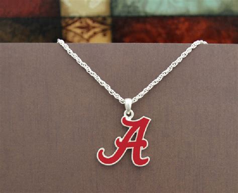 Alabama Crimson Tide Necklace Fantastic Jenkins Enterprises