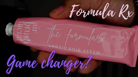 Formula Rx Lactic Acid Serum Formula Rx Air Brush Facial Youtube