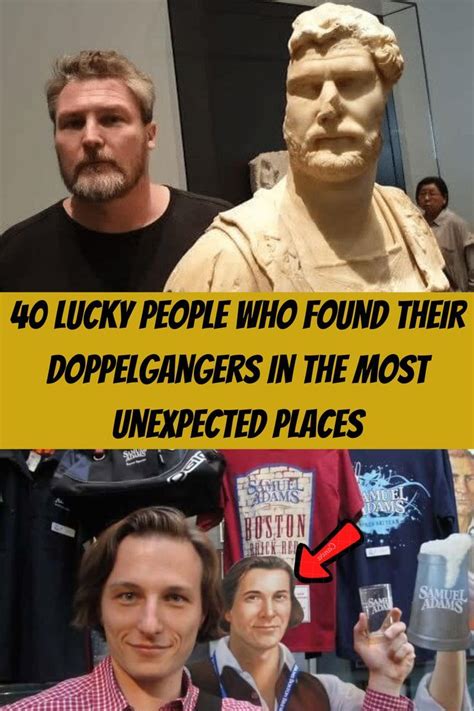 40 Lucky People Who Found Their Doppelgangers In The Most Unexpected