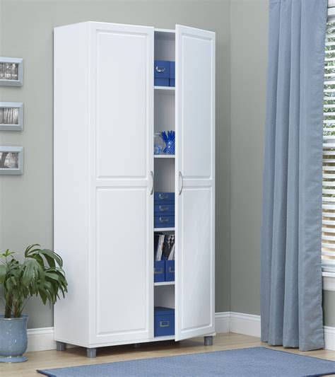 Do be careful practicing in the closet. Tall Storage Cabinet Broom Closet | Tyres2c