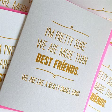Best Friend Card Really Small Gang Best Friend Captions LovegiftsForHim Best Friend