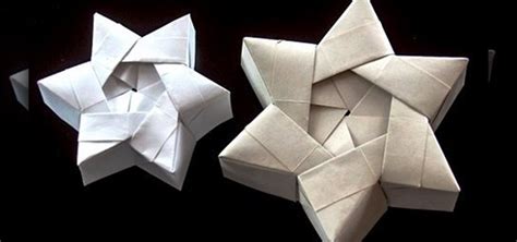 How To Origami A Christmas Star Box Or Hexagonal Star Box Origami