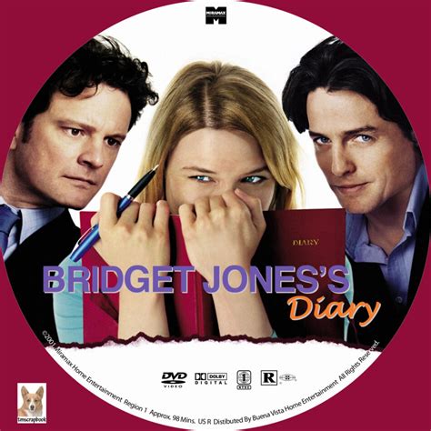 Bridget Jones S Diary Dvd Label 2001 R1 Custom