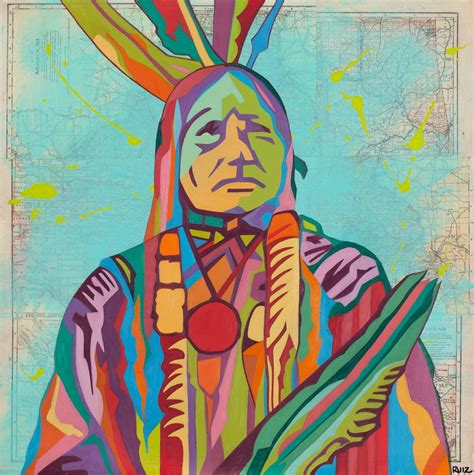 Native American I Modern West Fine Art American Indian Art Native