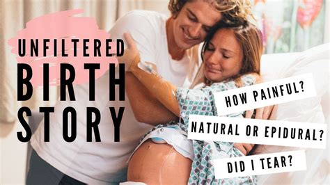 My Unfiltered And Raw Birth Story Labor Delivery And Postpartum Youtube