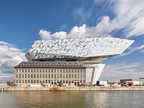 Zaha Hadids Antwerp Port House Is A Unique Structure Right On The