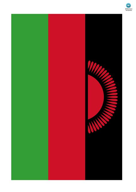 Malawi Flag Templates At