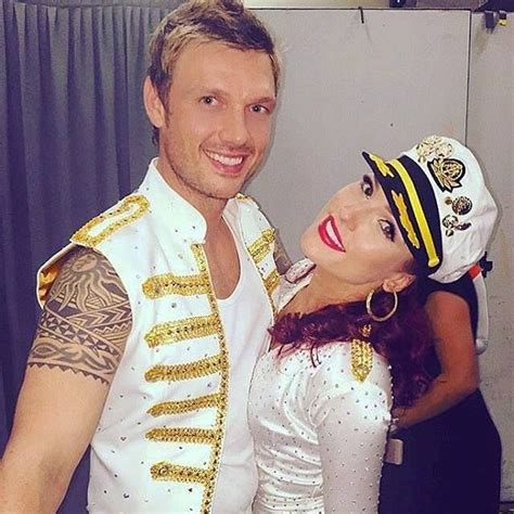 Nick And Sharna On Dwts Nick Carter Dancing With The Stars Sharna Burgess