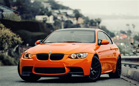 Fondos De Pantalla Vehículo Naranja Coche Deportivo Cupé Bmw M3