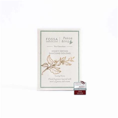 Fossa Honey Orchid Dancong Oolong Chocolate 50g Caputo S Market And Deli