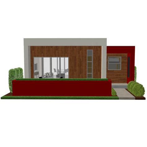 Contemporary Casita Plan Small Modern House Plan