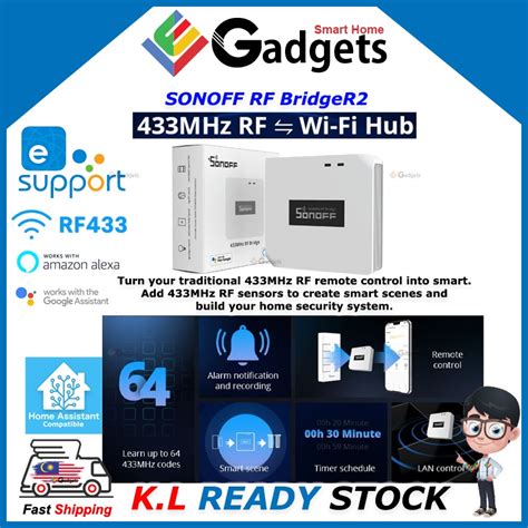 Sonoff Rf Bridger2 Smart Home Wifi Wireless Switch App Control 433mhz