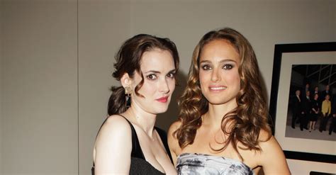 Winona Ryder Cozied Up To Costar Natalie Portman At The 2010 Tiff