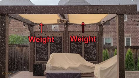 Diy Deck Part 21 How To Make Canopy For Pergola And