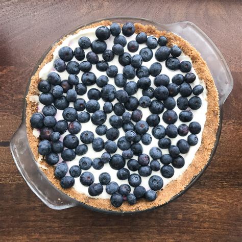 Easy Blueberry Cream Pie Recipe Homemade And Delicious