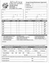 Images of Free Hvac Service Contract Forms