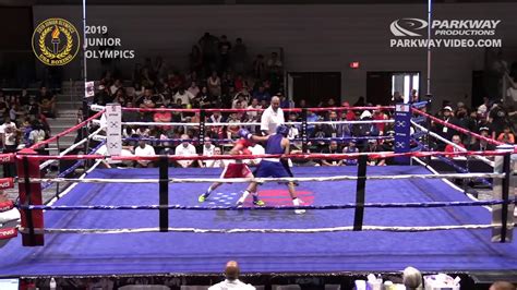 Ahmed Almajdi Vs Aldo Blancas At The Usa Boxing Junior Olympics 2019