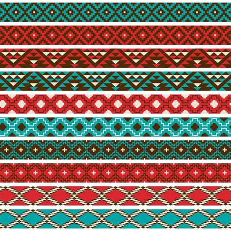Native American Border Patterns 339985 Vector Art At Vecteezy