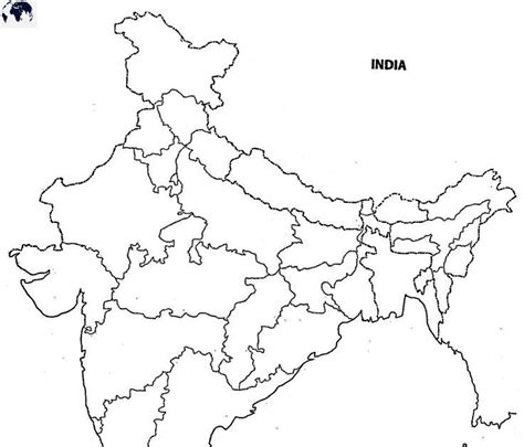 भारत का नक्शा Map Of India