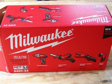 Milwaukee 12v M12 4 Piece Tool Combo Kit Tools In Action Power