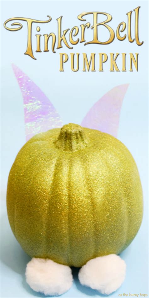 Grab Your Pixie Dust And Create This Tinker Bell Pumpkin For Halloween