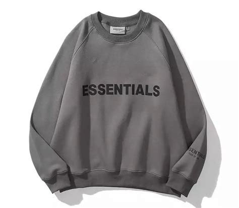 essentials fog inspired hoodie sweater reflective unisex etsy