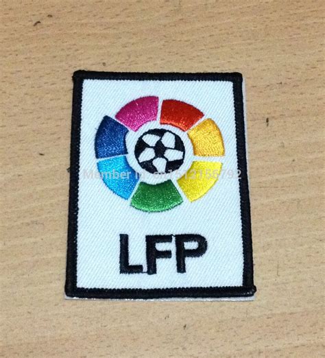 Embroidery Liga Lfp Logo Soccer Patch Soccer Badges Flocado La Liga Lfp