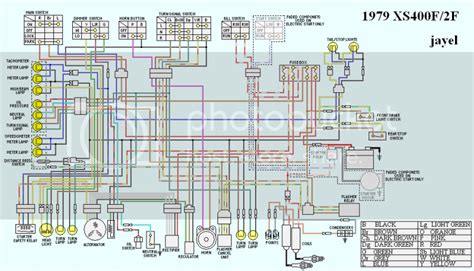 Wiring diagrams may follow different standards depending on the country they are going to be used. XS400 Rewire Clarifications