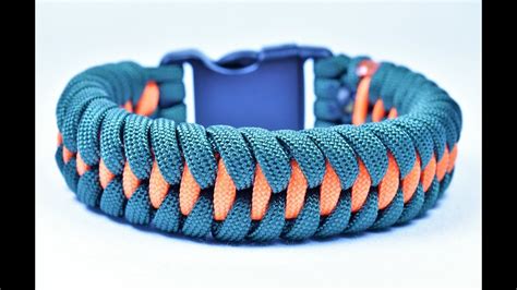 How to make the "Dragon Teeth" Paracord Survival Bracelet - Bored