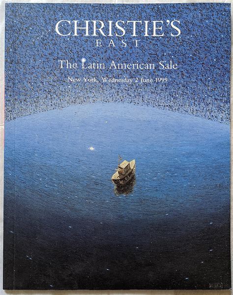 Lot Christies Catalog Latin American Art Auction 1999
