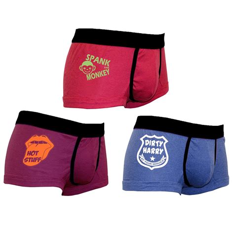 mens 3 pack funny boxer shorts underwear spank harry hot 001 funny novelty ts ebay