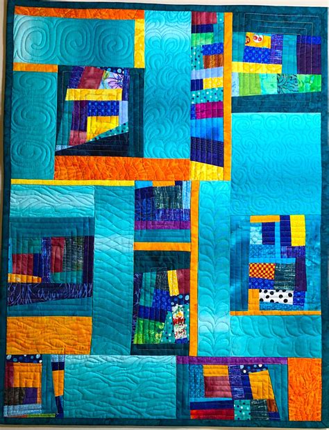 Modern Quilt Blocks Modern Quilt Patterns Modern Quilts Colorful
