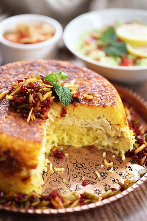 Persian saffron couscous, healthy, quick & easy to cook. Tahchin Morgh Recipe (Crispy Persian Saffron Rice Cake ...