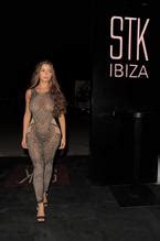 Demi Rose Sexy On A Night Out At Stk Ibiza For Isawitfirst Com Dinner