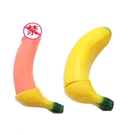 18 cm banane pénis jouets délicats gags drôles blague nouveauté tempérament et intérêt banane