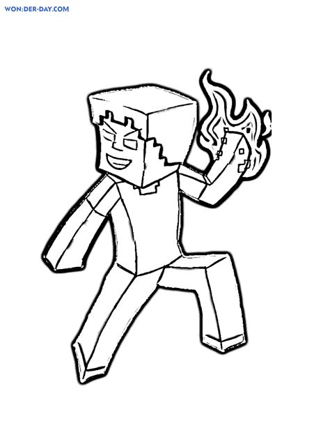 Herobrine Minecraft Colouring Pages Clip Art Library The Best Porn