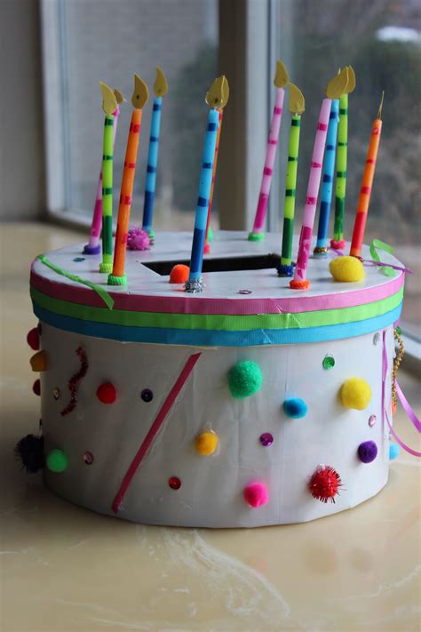 Birthday cakes can sometimes look tricky to make at home but we've got lots of easy birthday cake making your own birthday cake has never been easier thanks to our collection of simple, yet. Birthday cake Valentines box. For my Bri!!! To take to ...