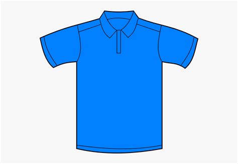 Polo Shirt Blue Front Clip Art Blue Polo Shirt Clipart Free