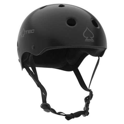 Protec Classic Skate Helmet Matte Black Switch And Signal Skatepark