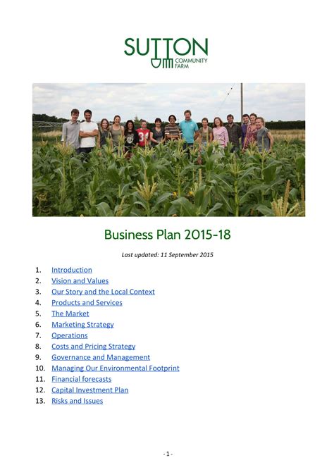 This business book is different.unlike. 18+ Farm Business Plan Examples in PDF | MS Word | Google ...