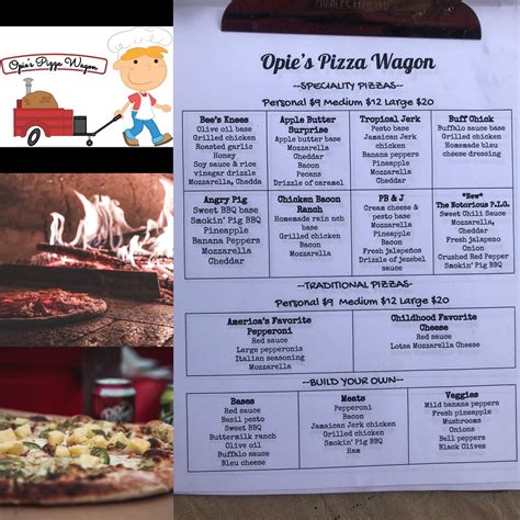 Serving johnson city and the surrounding area. Opie's Pizza Wagon - Home - Johnson City, Tennessee - Menu ...