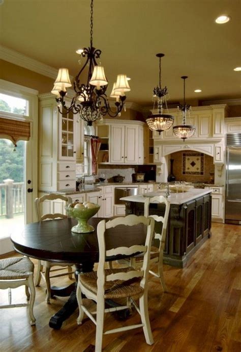 55 Awesome Farmhouse Dining Room Table And Decorating Ideas Kitchen