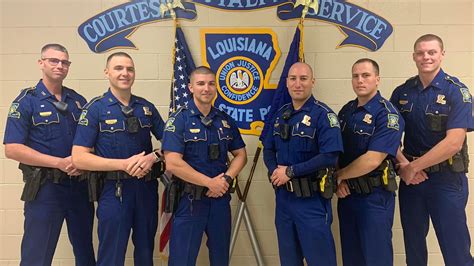 Louisiana State Police Troop C Meet The Six New Troopers Who Joined
