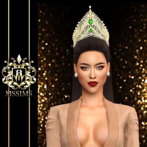 Marima Miss Grand Bangkok Crown P At Mssims Sims 4 Updates