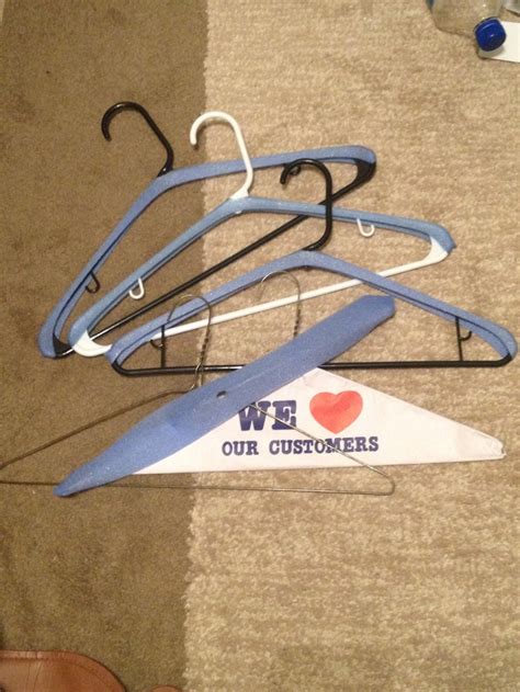 Huggable Hangers On The Cheap Before You Pitch Your Dry Cleaning Hangers Remove The Anti Slip